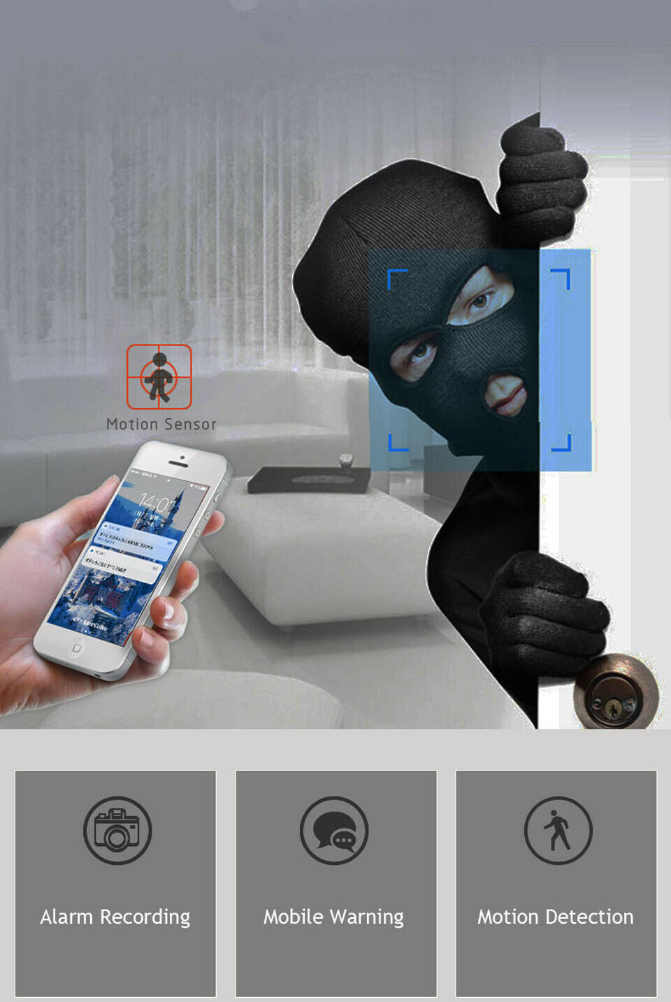 Moniteur CCTV sans fil